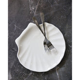 Wilmax Muschelschale 25,5 cm aus Porzellan, organische Form WL-992014/A